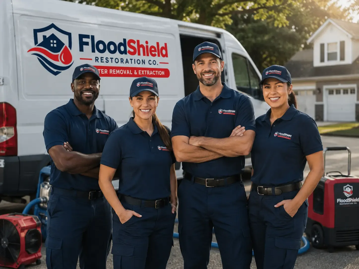 Flood Damage Restoration company in Malvern, OH
